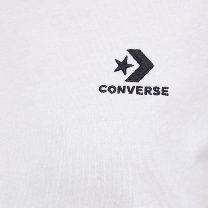 (WMNS) Converse Logo Casual Short Sleeve White Women's 10020804-A05