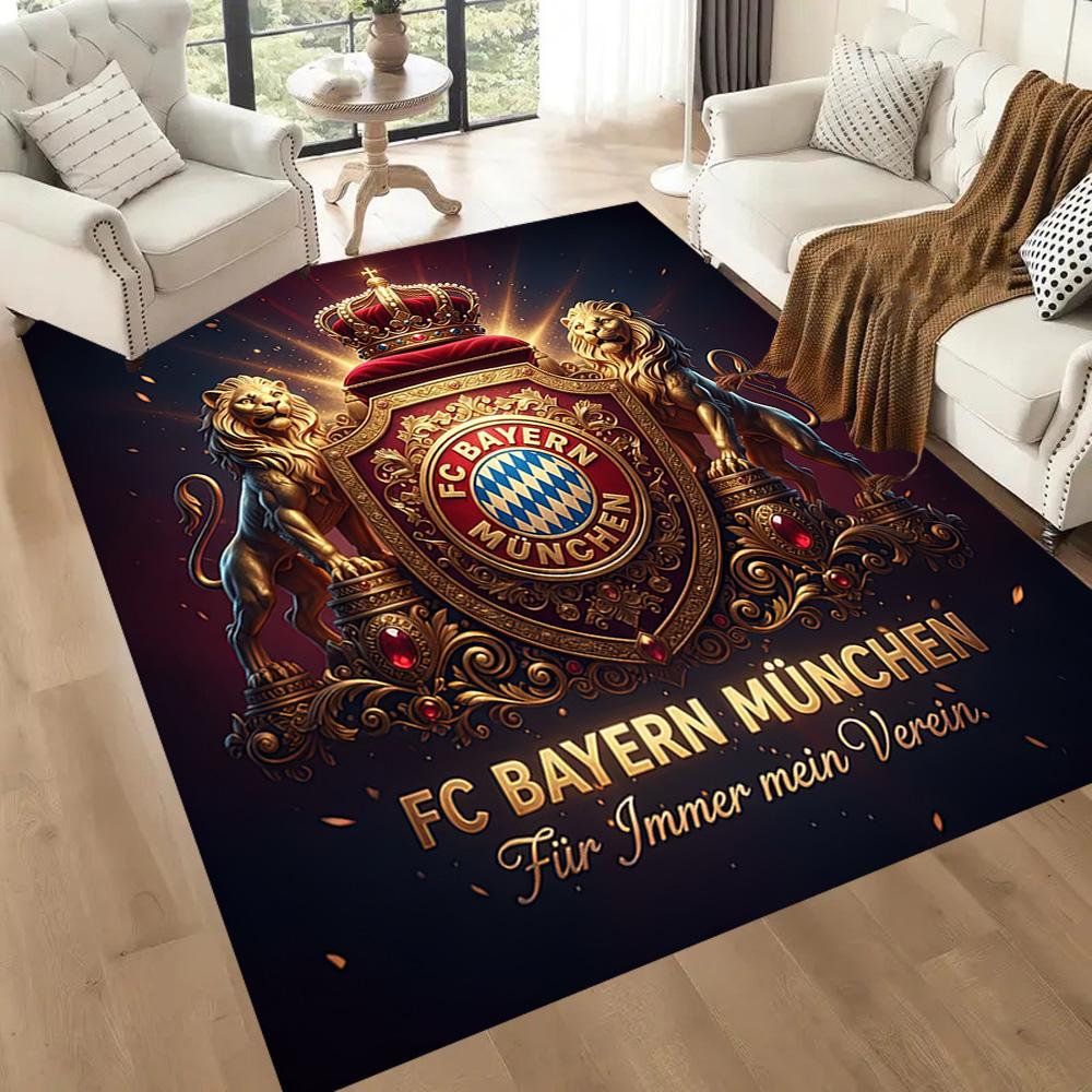 Квадратные ковры Champion Fc Bayern München — отличный выбор для гостиных, спален, домашнего декора и в качестве подарков.