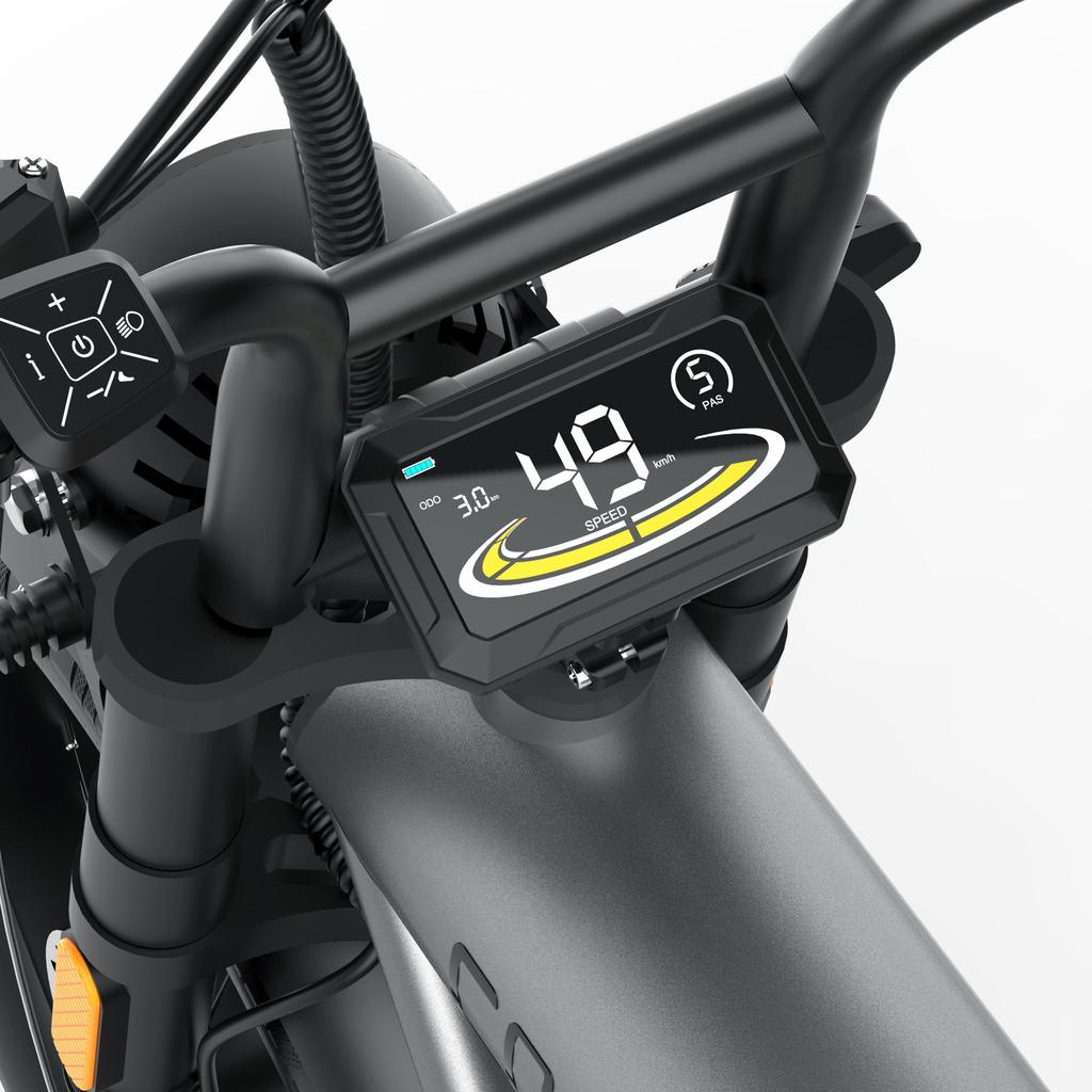 Coswheel CT20 Новый стиль 2025 Горный Электровелосипед 1500 Вт 20-дюймовые Толстые Шины Электровелосипед 48 В 25 Ач Велосипеды Взрослый Внедорожный Электрический Велосипед Мотоциклы