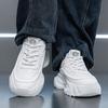 Летние мужские кроссовки высокого качества Новая модная обувь на платформе для увеличения роста Уличная универсальная удобная дышащая повседневная обувь