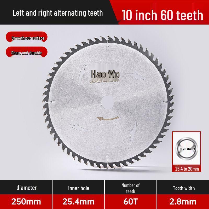 Carbide Saw Blade for Wood & Aluminum: Fits 4", 5", 7", 12" Angle Grinder Cutting Machines.