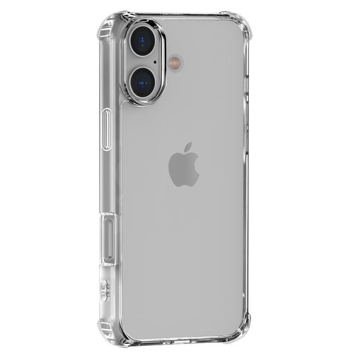 Coque Antichoc pour iPhone 16 - Protection Silicone Souple Transparent Phonillico®