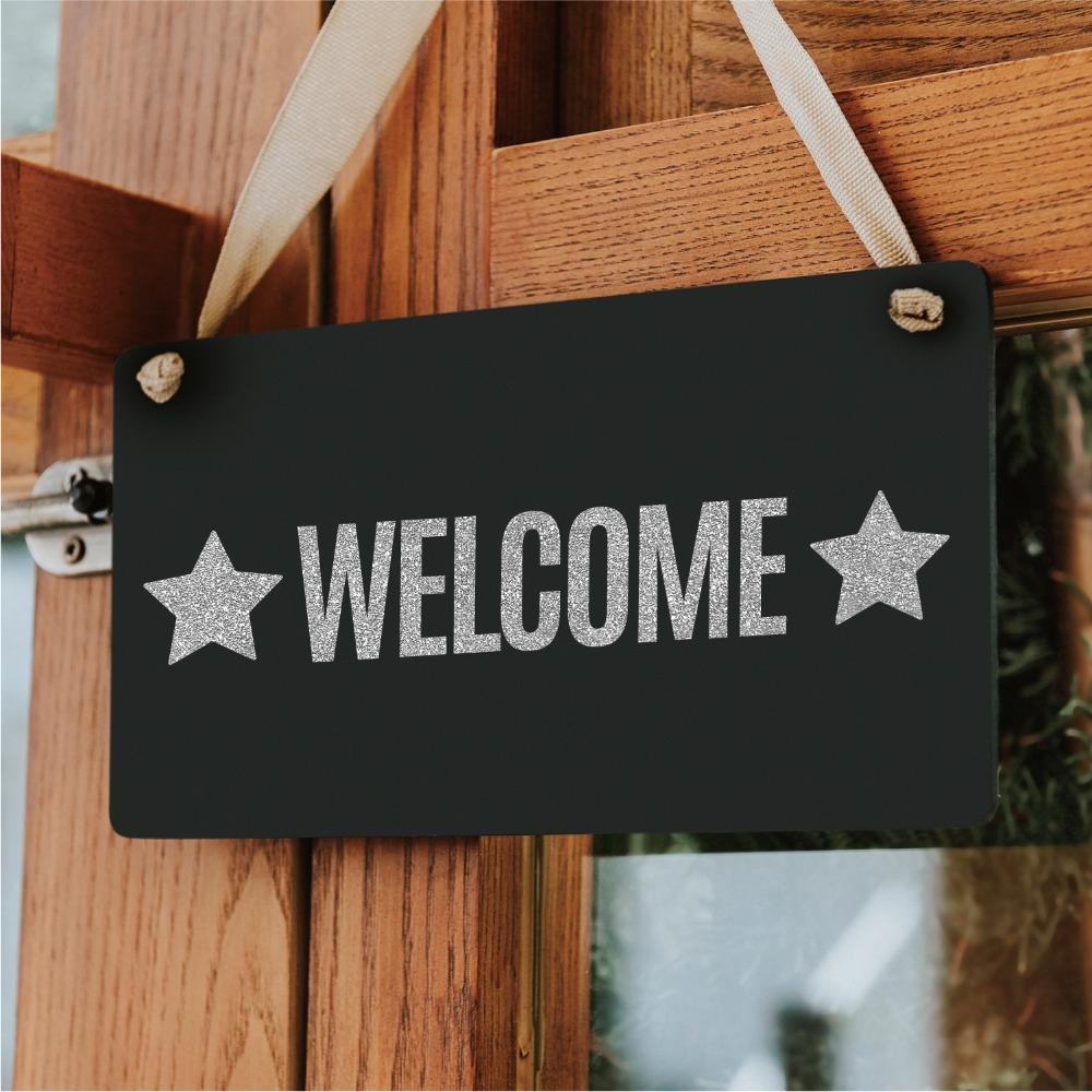 5 Sheets Sparkling Glitter Letter Stickers Shiny Silver Letter Number Sticker DIY Crafts