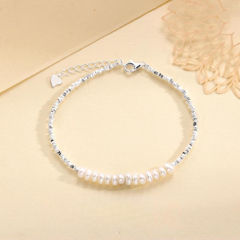 A Few Baroque Pearl Bracelets Women's Light Luxury Niche Exquisite High Sense Internet Celebrity Beads Bracelet Jewelry