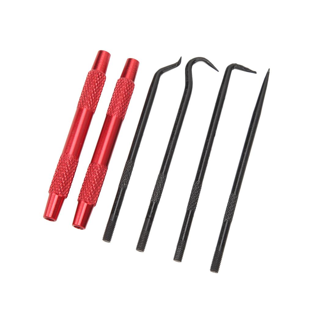 2 Sets O Ring Pick Carbon Steel Easy To Grip Efficient Fast Oil Seal Puller Removal Tool for Cars