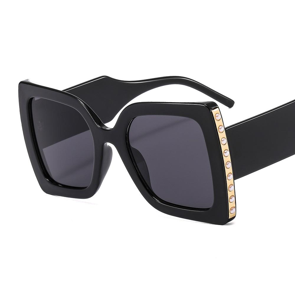 Trend Women Sunglasses 2024 Custom Logo Shades UV400 Large Frame Sun Glasses