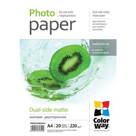 Colorway | 220 G/M² | A4 | Matte Dual-Side Photo Paper