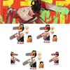Unique Kt1067 Anime Electric Chainsaw Man Building Blocks Toy Set For Kids