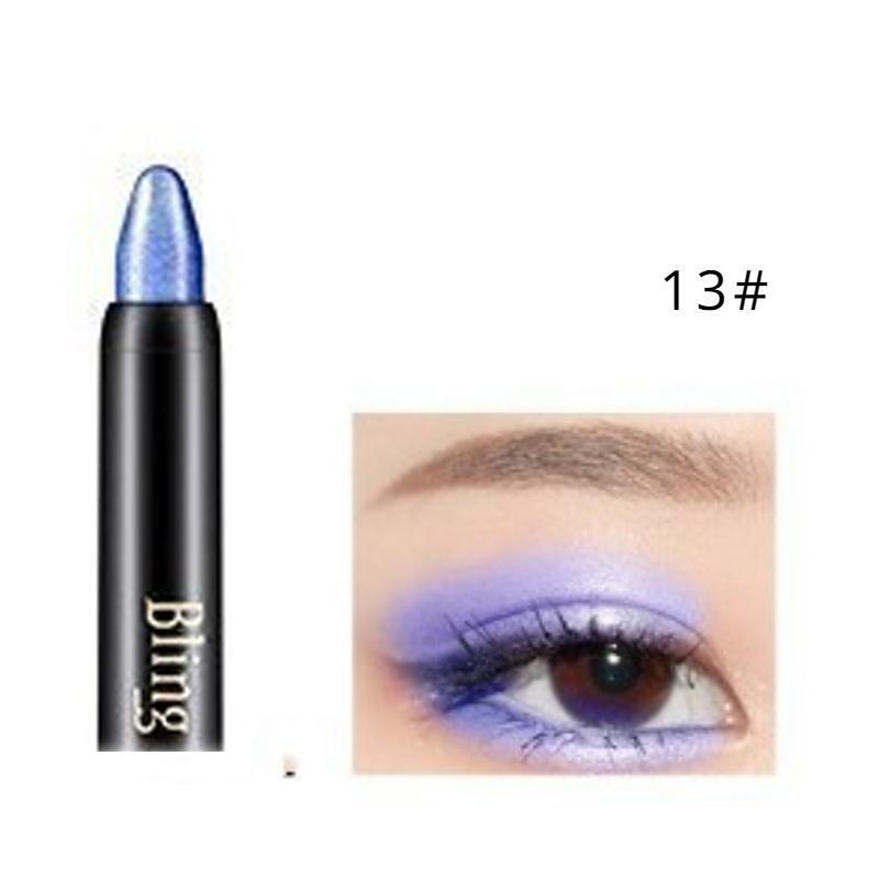 Перламутровые блестящие тени для век, прочная водостойкая не цветущая перламутровая гелевая ручка, карандаш для теней для век, женский инструмент для макияжа