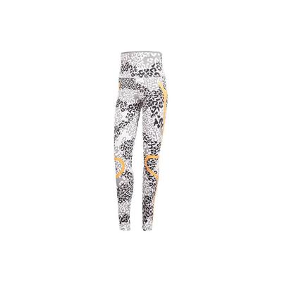 adidas Леггинсы для йоги и фитнеса X Stella McCartney с леопардовым принтом, женские леггинсы черного и белого цвета FU0709