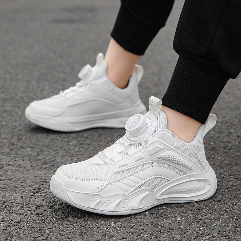 Boys Girls Tennis Sports Shoes Kid's Students Casual Sneakers All Seasons Trekking Trainers for Childrens