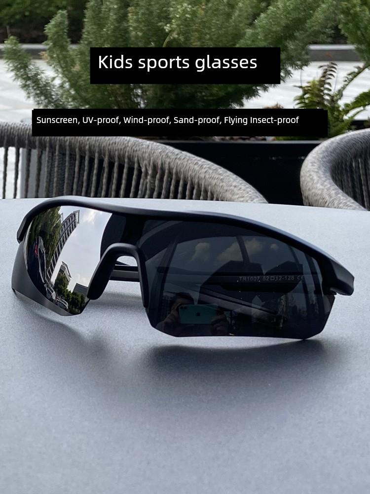 Kids Glasses for Riding Clear Polarized Glasses Bicycle Outdoor Sports Colorful Windproof UV Speed Skating Sunglasses