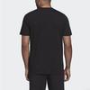 adidas Оригинальная дышащая футболка с коротким рукавом с логотипом и буквенным узором, мужские футболки, цвет черный HC7116