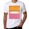 Mark Rothko TShirt Basic Simple Casual Short Sleeve Tee