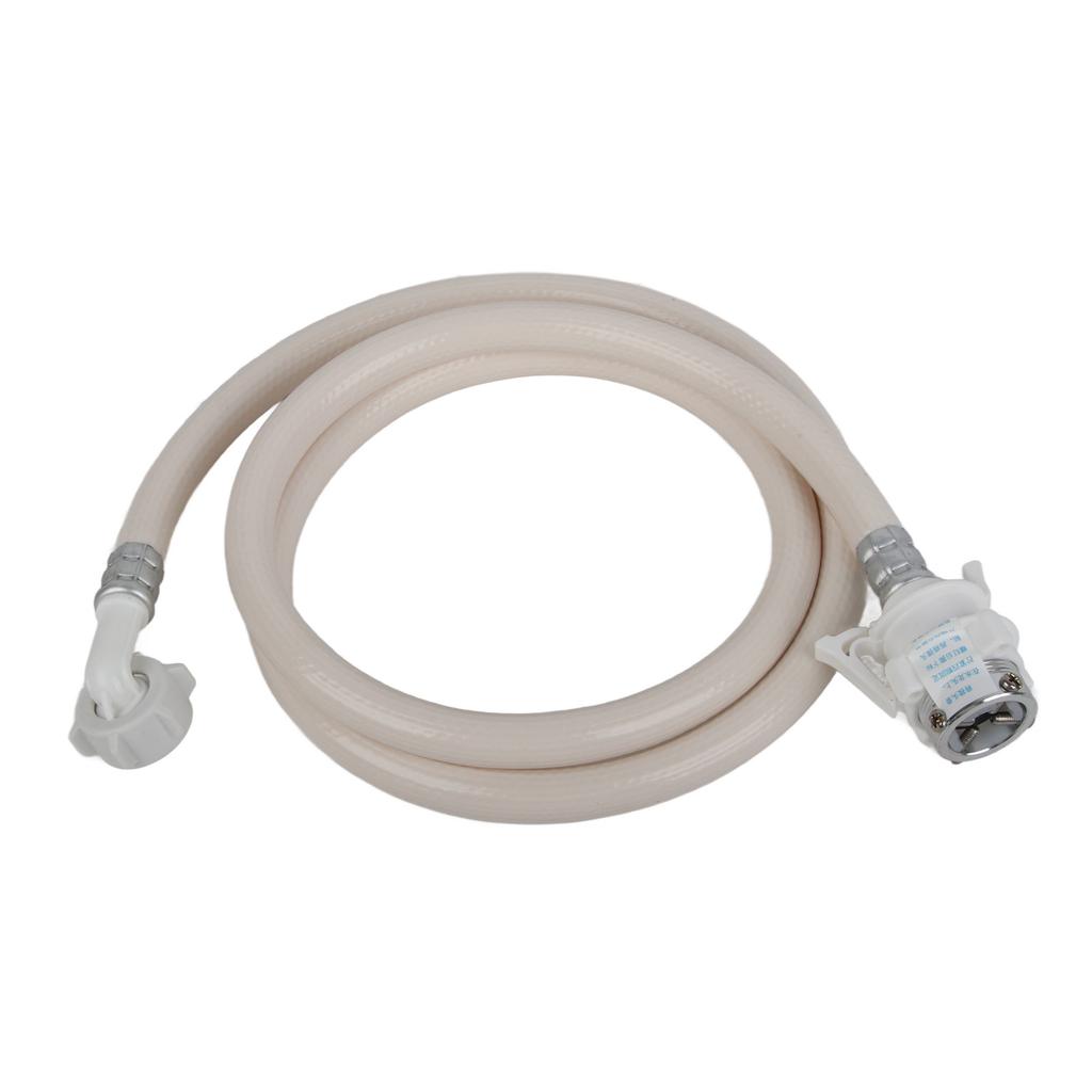 Washing Machine Water Inlet Hose Burst Proof PVC Water Pipe with Metal Connector for Haier
