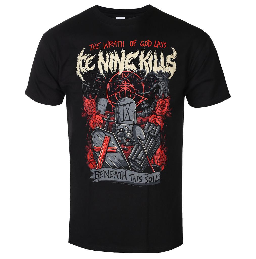 Подходит для Ice Nine Kills Графическая хлопковая футболка Унисекс Летняя с коротким рукавом Модный бренд Футболка Роскошная Повседневная Винтажные футболки