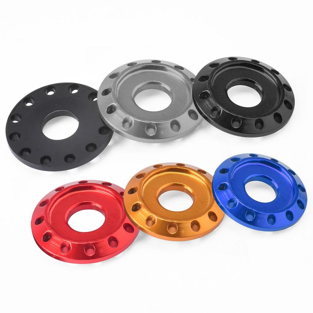 ДРК (ДРК) Алюминиевая проставка Тип 02 Алюминий Золото M6/Внешний диаметр 18 мм 4 шт Dirt Freak DIRTFREAKF7852 (Старый номер продукта: Д58-57-231)