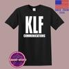 KLF Communications Мужская черная футболка Топ Унисекс