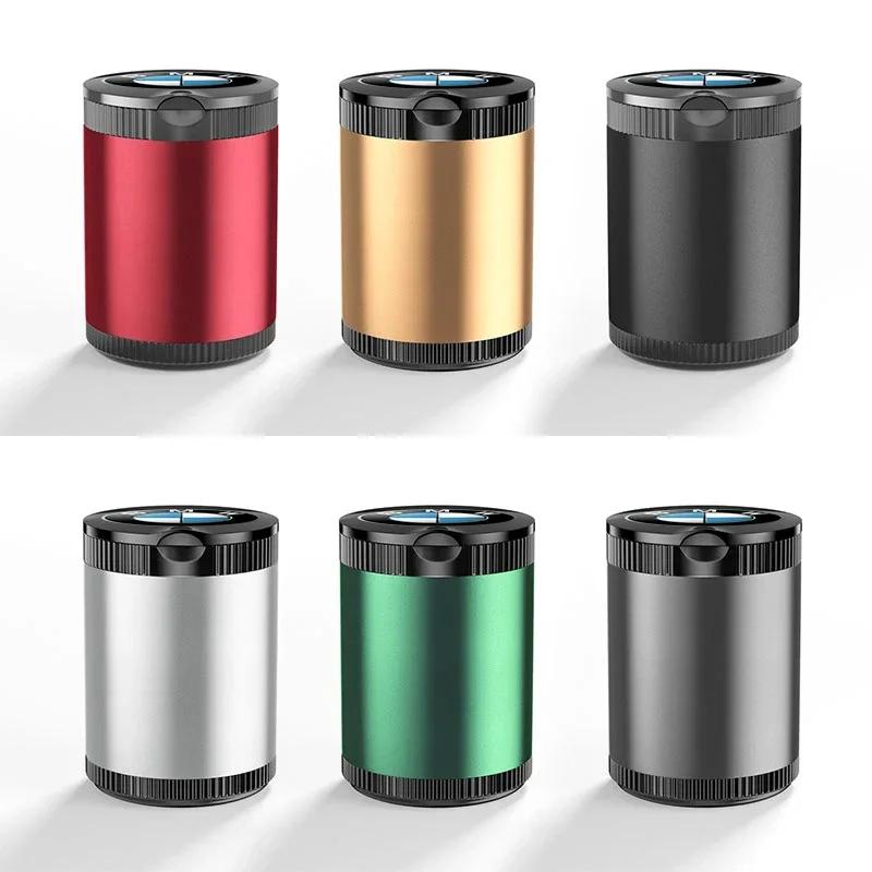 XTBZN1 For BMW Car Cigarette Ashtray Cup With Lid With LED Light Portable Detachable Ashtray For BMW X1 X2 X3 X5 X6 X7 G30 G20 G32 G11