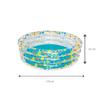 Piscine Gonflable Enfant - Bestway - Transparent Tropical Play - Rond - 170x53 cm - Vinyle durable - Multicolore