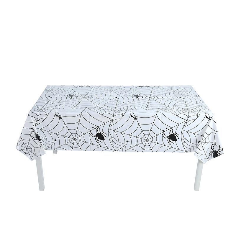 Halloween Decorative Tablecloth Spider Web Halloween Tablecloth Halloween Themed Party Decorative Tablecloth