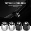 CYKVN1 2026 Hot Alfa Romeo Car Emblem Wheel Tire Valve Stem Cap Dust Cover Accessories For Alfa Romeo GT Stelvio F1 Brera Volante Tonal