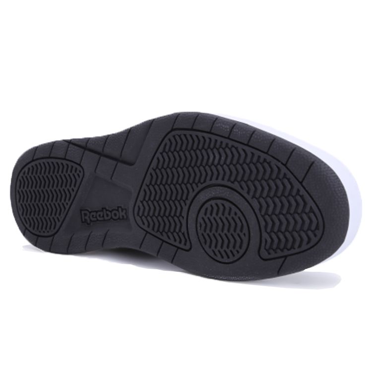 Reebok Royal BB4500 Полувысокие Удобные Универсальные Баскетбольные Кроссовки Унисекс Черно-Белые FV3179