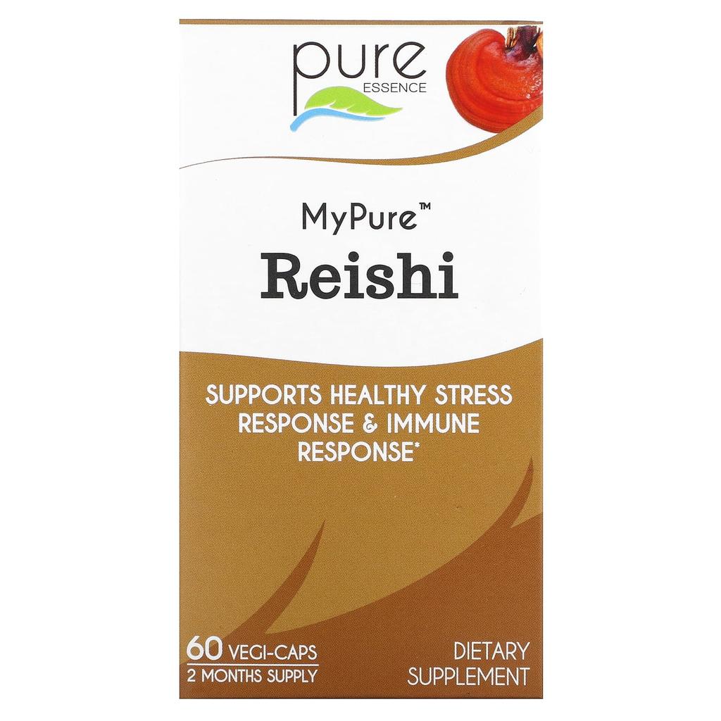 Pure Essence My Pure, Reishi Mushroom, 60 Veggie Capsules