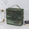 Multifunctional Transparent Mesh Travel Cosmetic Bag Storage 2/3 layer Toiletry Bag Large Capacity Makeup Case Cosmetic Storage