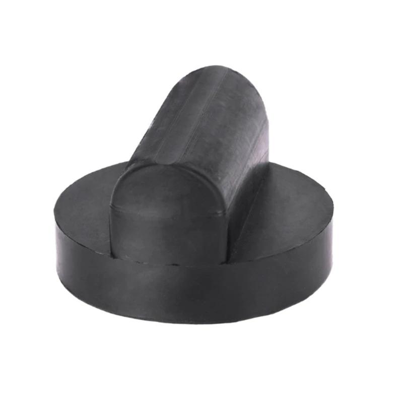 Car Reinforced Rubber Jacking Lift Pad For Secure Vehicle Elevations In Professional Repairs Compact Design Easy Storage