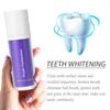 30ML Purple-color Teeth Whitening Toothpaste Teeth Stain Removal Gums Care Deep Cleaning Color Corrector Brightening Toothpaste