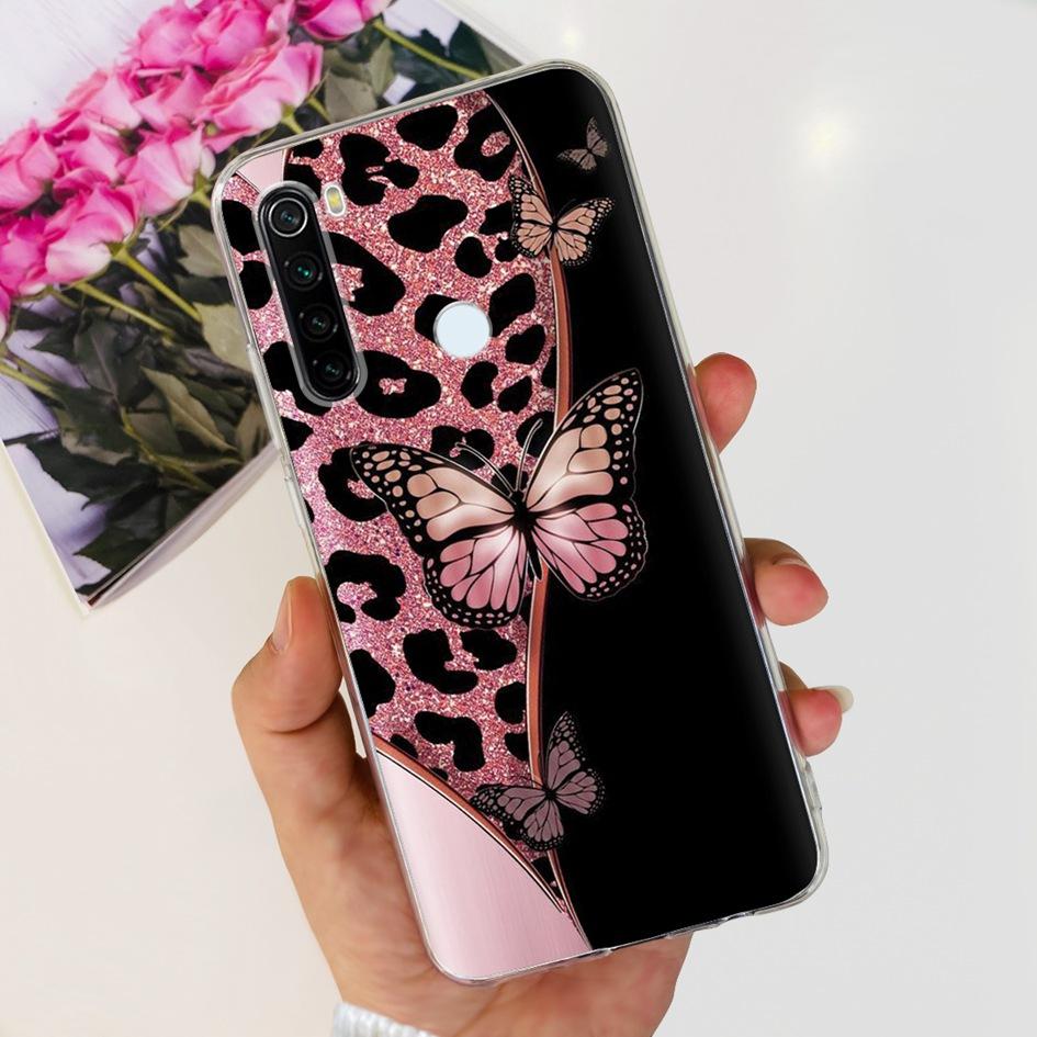 Для Xiaomi Redmi Note 8 Чехол Милый Мультяшный Мягкий Силиконовый Чехлы Для Телефона Для Xiaomi Redmi Note 8T 8 t Чехол На Redmi Note8 Задняя Крышка