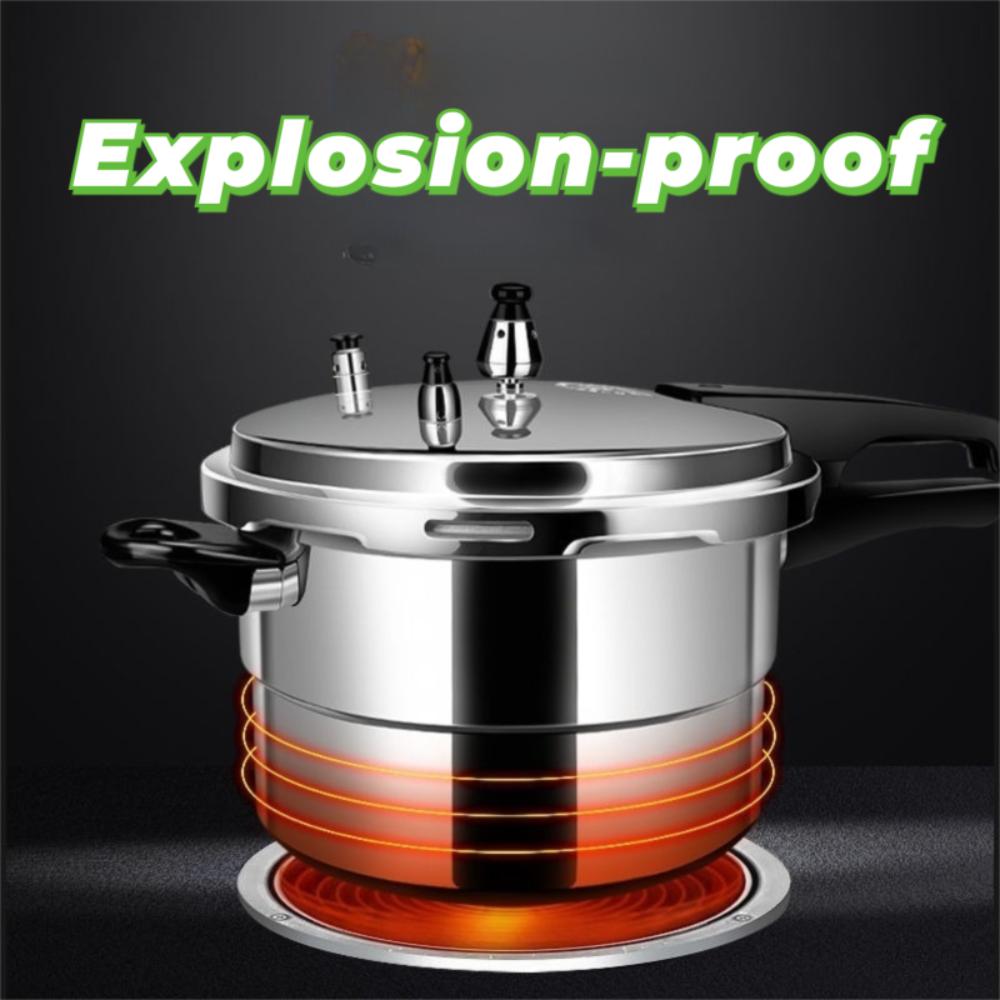 3-13L Capacity Pressure Cooker Explosion Proof Kitchen Cooking Pot Gas Stove Cooker Home Food Cook