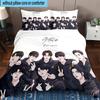3PCS K-pop Group Stray 3pcs Bedding,Including 3PCS Duvet Cover And 2pcs Pillowcases Perfect for Christmas,Ideal for Bedroom, Dormitory