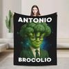 Dragon Cannelloni Dragoni Italian Brainrot Meme Blanket Warm Plush Bedding Throws for Kids Couch Bed Flannel Bedspread Cover