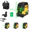 PREXISO Laser Marker Green Laser Line Laser Switchable 3 Irradiation Modes Laser Level Automatic Correction Mode Manual Tilt Mode Laser Class II USB
