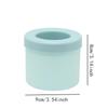 1PC - Silicone Ice Cup Ice Block Mold Cylinder Ice Grid Silicone Food Grade Ice Block Mold