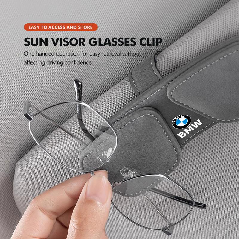 For BMW Magnetic Car Glasses Clip Sun Visor Sunglasses Storage Clip E46 E90 E60 F10 E39 F30 E36 E87 E90 E30 E53 F31 E92