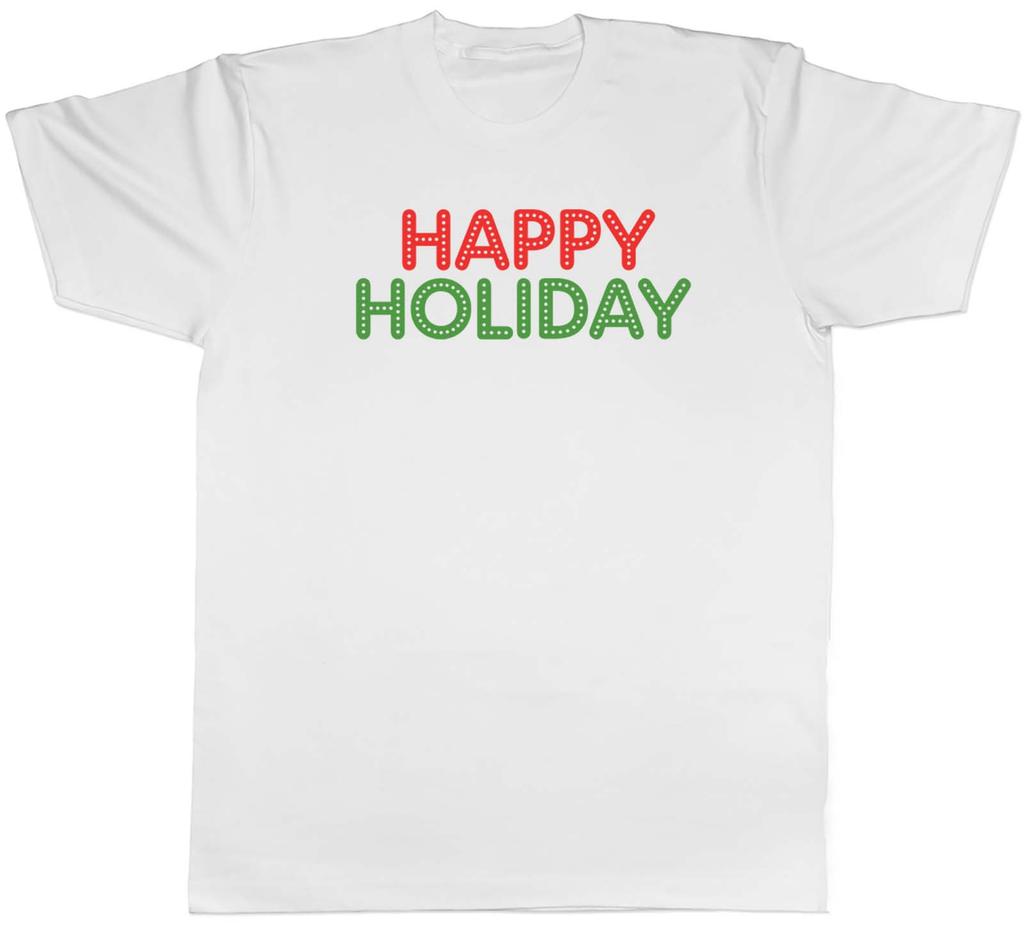 Happy Holidays Christmas Xmas Unisexs Unisex TShirt Tee Gift
