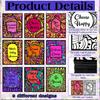 Yeaqee 36 Pcs Fuzzy Velvet Coloring Poster 8 x 10 Inches pirational Quotes Positive Velvet Art Poster Ideal for Family Time Crafts Coloring Care