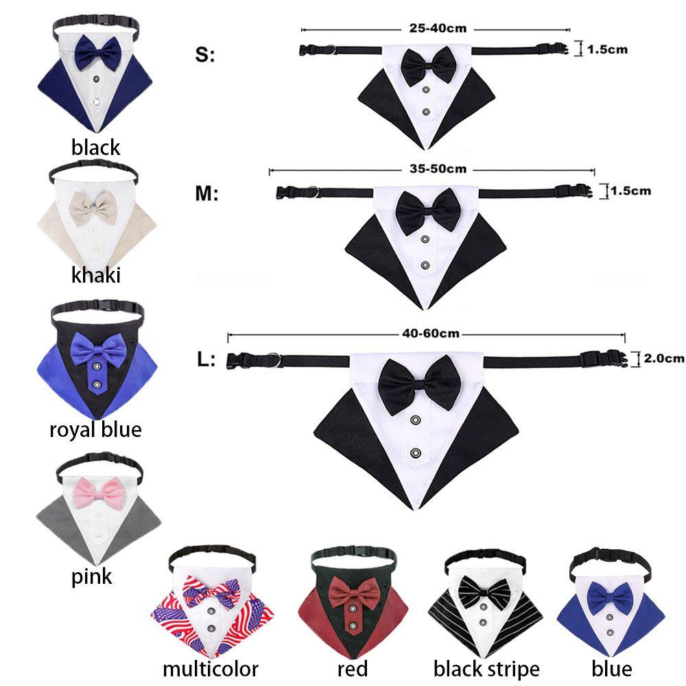 Collar Bowknot Dress-up Formal Accessories Costume for Puppy Dog Tuxedo Pet Neck Tie Dog Bow Tie