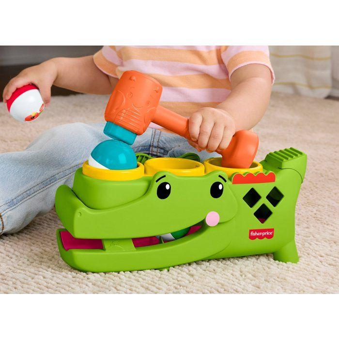 Rouligator Jeu Assis - Jouet à marteler - Fisher-Price - 2 modes de jeu - Marteau et 3 balles inclus - Dès 9 mois