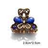 Fashion Women Girls Retro Vintage Jewelry Claw Resin Hairpins Mini Butterfly Hair Clip