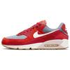 Air Max 90 Premium Gym Красные мужские кроссовки Habanero-Red Smoke-Grey Pale-Ivory DH4621-600
