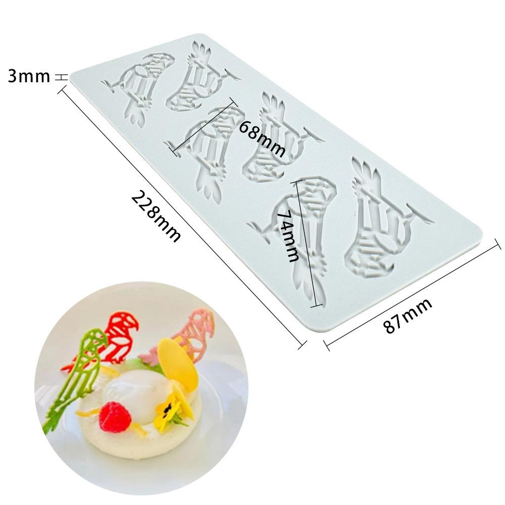 Lobster Crab Fishbone Animal Shape Silicone Cake Lace Mold Butterfly  Swan Cake Decorating Tool DIY French Dessert Baking Tool