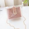 Guangzhou Women's Bag Women's Transparent Jelly Bag Shoulder Messenger Mobile Phone Bag Fashion Women's Bag