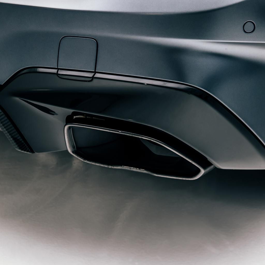 Exhaust Muffler Tips Set End Pipe Trim Replacement for 3 Series  0  1 M Sport M340 2019‑2021