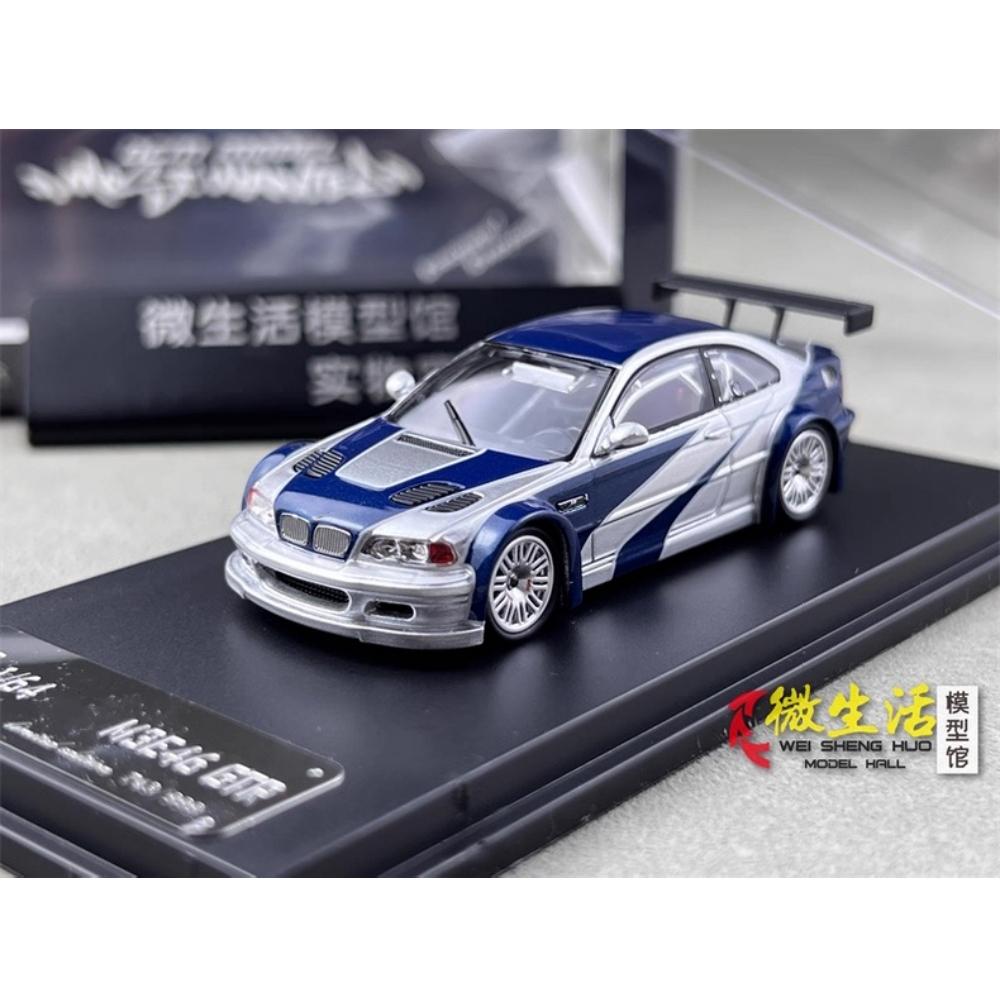 ДКМ 1:64 M3 E46 GTR Литая модель автомобиля