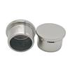 4 PCS 316 Stainless Steel Hand Rail End Cap Mirror Polished Cable Railing 25.4mm Handrail End Cap for Home Improvement