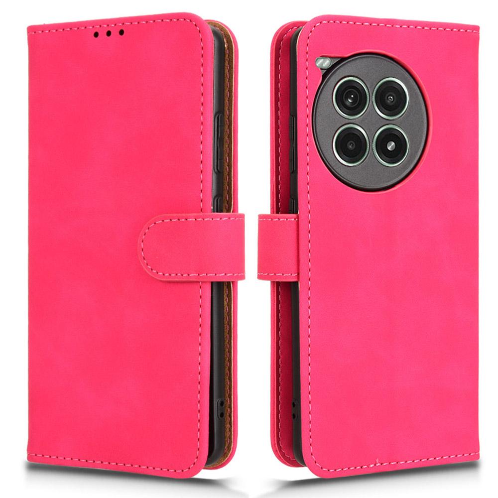 Для OnePlus Ace 3 Pro 5G Чехол Кожаный с эффектом кожи Противоударный Чехол-кошелек Книжка для телефона